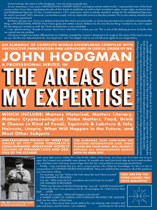 Title details for The Areas of My Expertise by John Hodgman - Available
